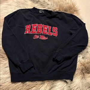 Rebels Dark Blue Crewneck Sweater